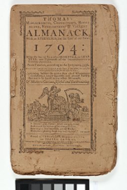 Thomas's Massachusetts, Connecticut, Rhode Island, Newhampshire and Vermont Almanack